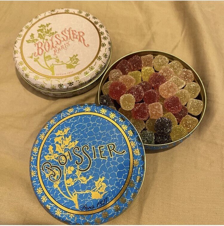 ボワシエ(Boissier):缶の容器も可愛い、カラフルなお菓子が ボワシエ(Boissier):缶の容器も可愛い、カラフルなお菓子が