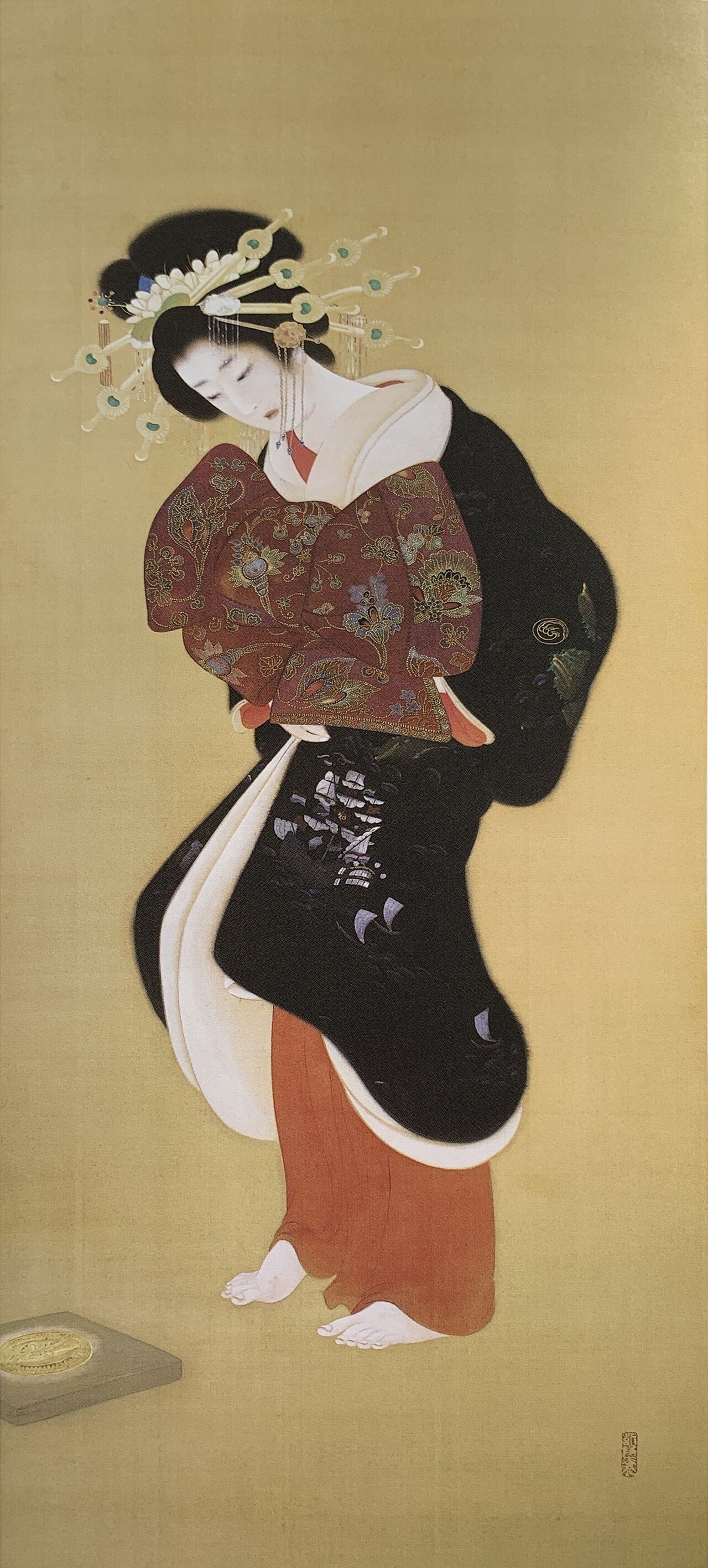没後50年 鏑木清方展(感想)_細部まで緻密に描かれた上品な絵画