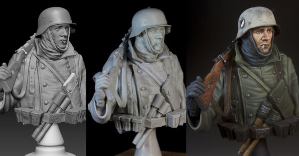 デジタル造形メモランダム - ミリタリーフィギュア｜Histone｜note