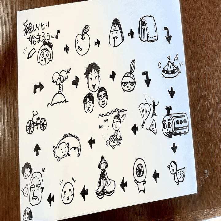 絵しりとり たくさんのご参加ありがとうございます インスタlive きょこ 漫画家 まんがａｐｄ ｌｉｄって何 聞こえているのに聞き取れない私たち 今夏刊行 Note