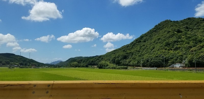 田舎風景を見ると おしたか Note