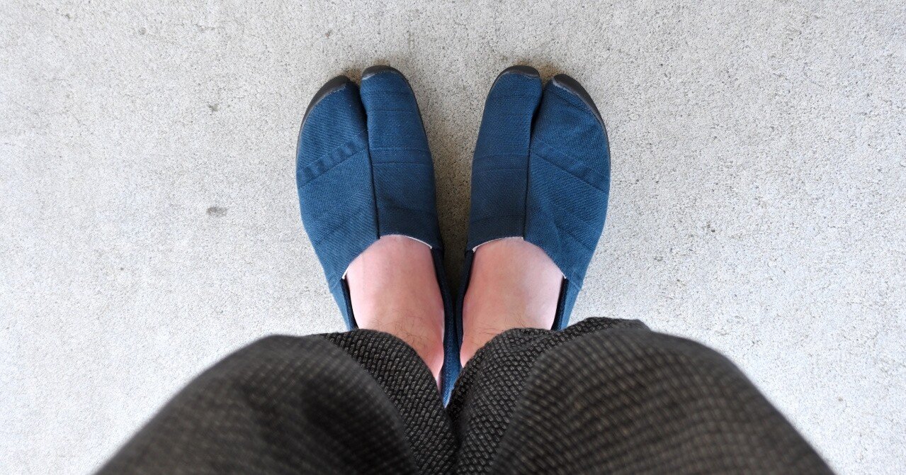 アーシング足袋～((=ﾟДﾟ=)ﾉ👟｜みたまさおみ