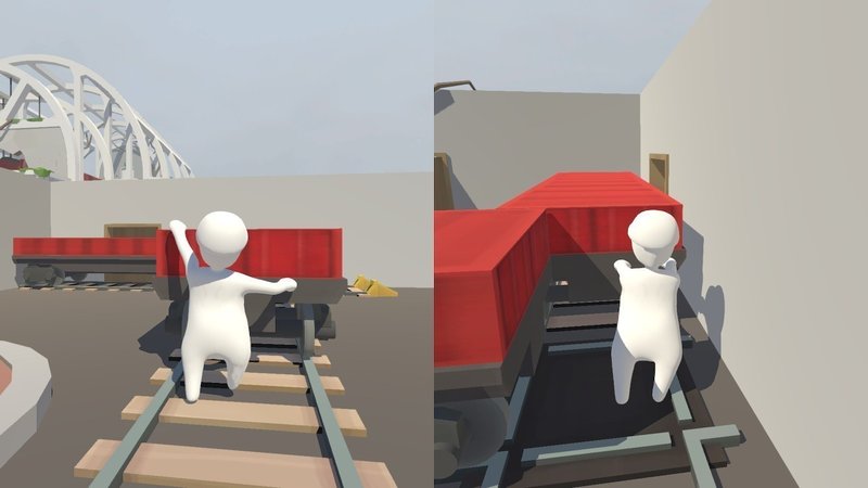 たのしい労災 Human Fall Flat お望月さん 珍評家 Note