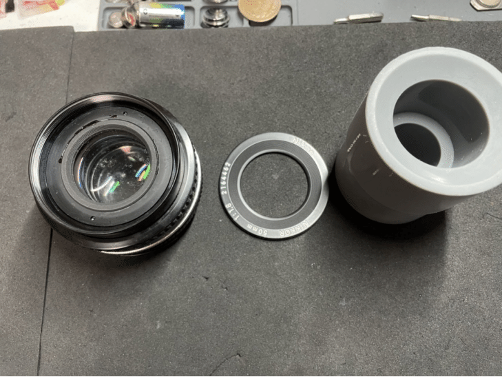 NIKON AI-S NIKKOR 50mm F1.8 分解|FWP_office