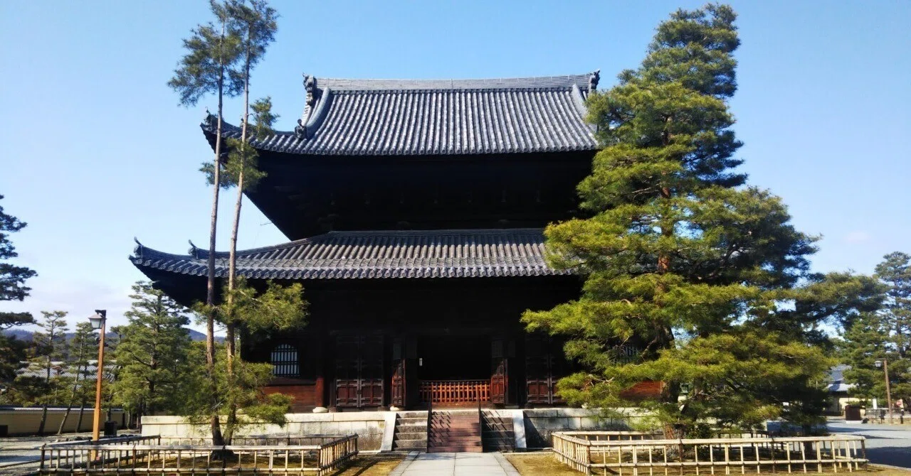 真作/川上孤山/妙心寺/塔頭春光院住職/達磨画賛/布袋屋掛軸HI-696 西の御所?46塔頭「妙心寺」衣笠山「東林院」【きぬかけの路シリーズ