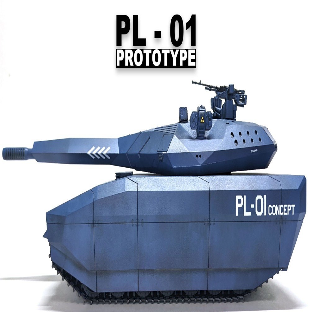 ポーランド軽戦車PL-01完成🎉｜るせつ