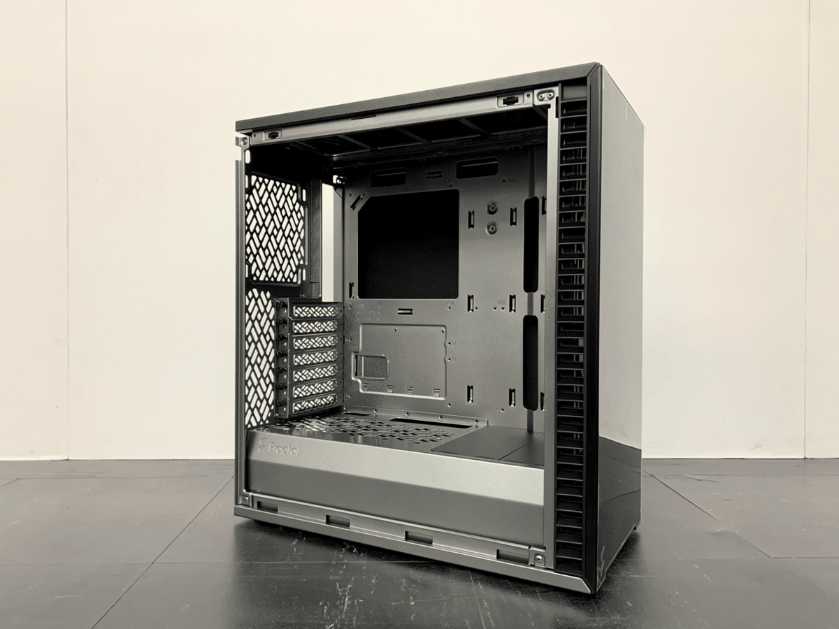 Fractal Design Define 7 Compact Black × Silver build