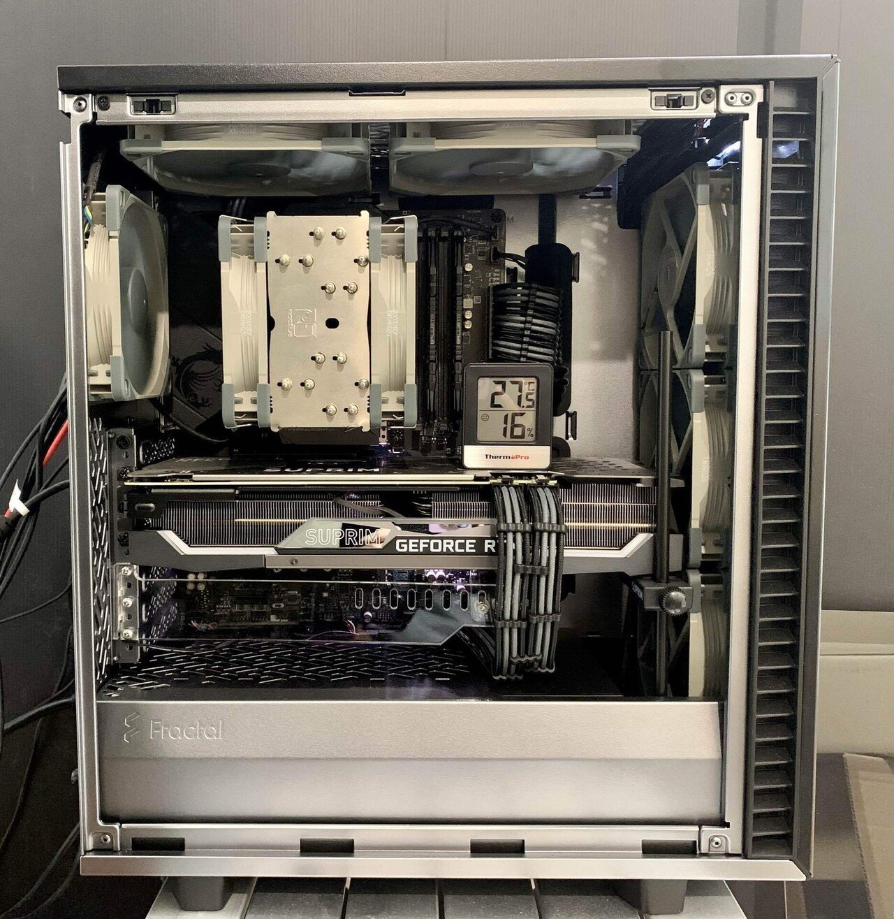 PCケース(自作PC用) Fractal Design Define 7 Compact Solid Fractal Design Define 7 Compact Black Brushed Aluminum/Steel ATX