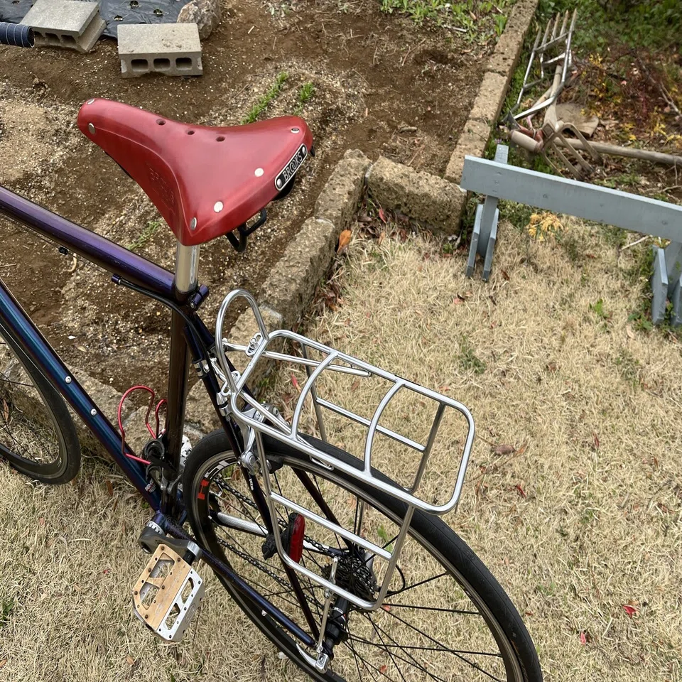 自転車にリアキャリアを付けてみた｜Bootan