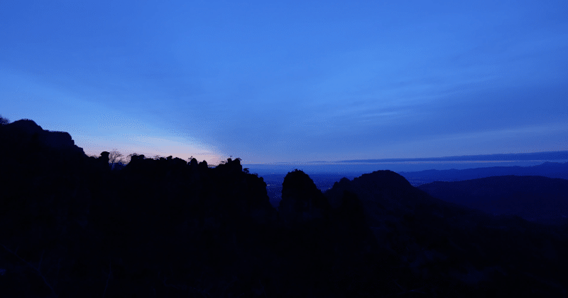 自然のこと26 [自然音と4K映像] 妙義山（群馬）の早朝／2022.3.21／春分
