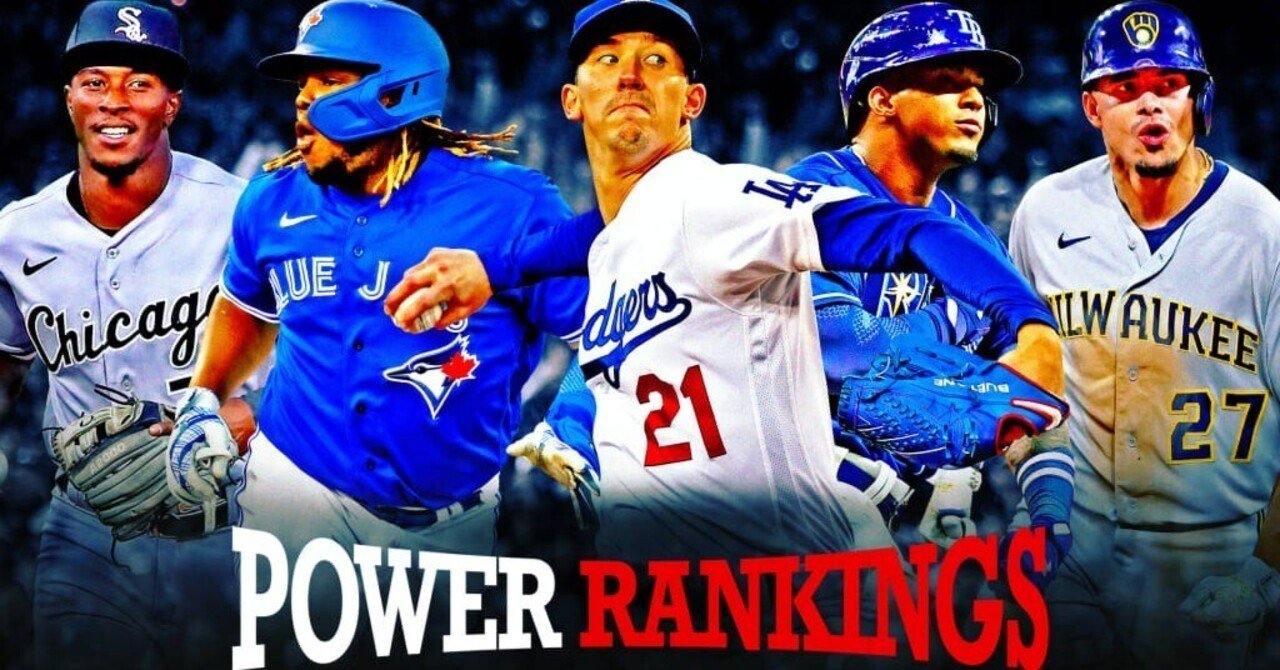 22年mlbの パワーランキング Takayuki Shimakura Note