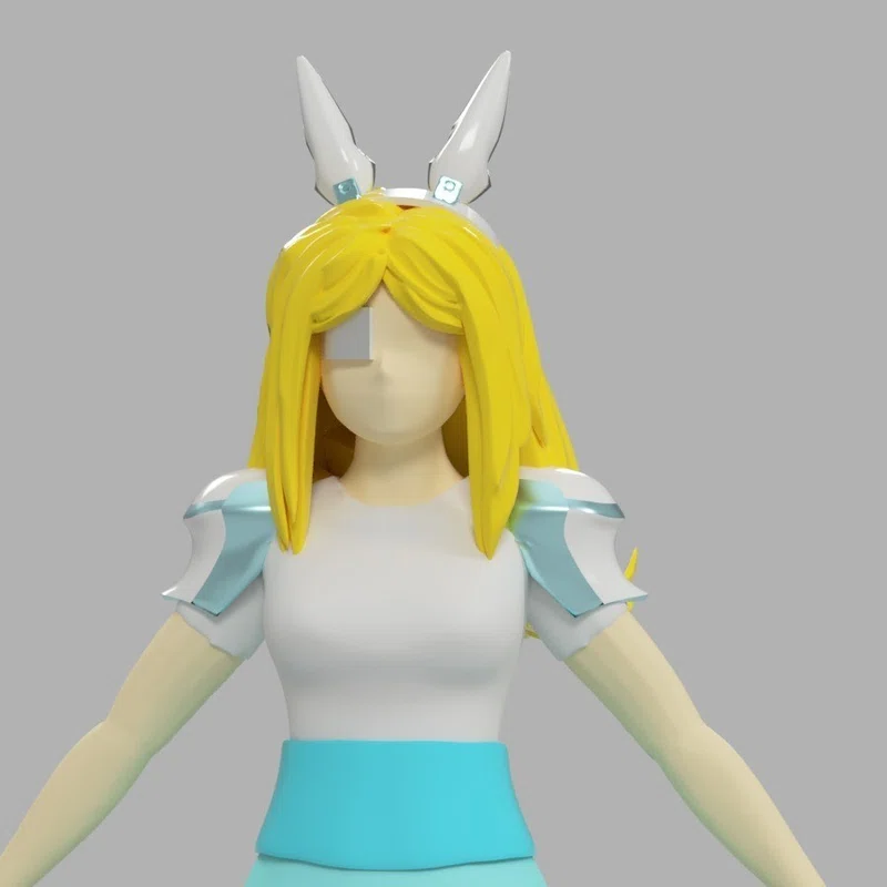髪の毛束と戦う Zbrush練習 5 大和 司 Note