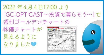 週刊ゴールデンチャート オンライン版「週刊ゴールデンチャート」は平日毎日15時35分に