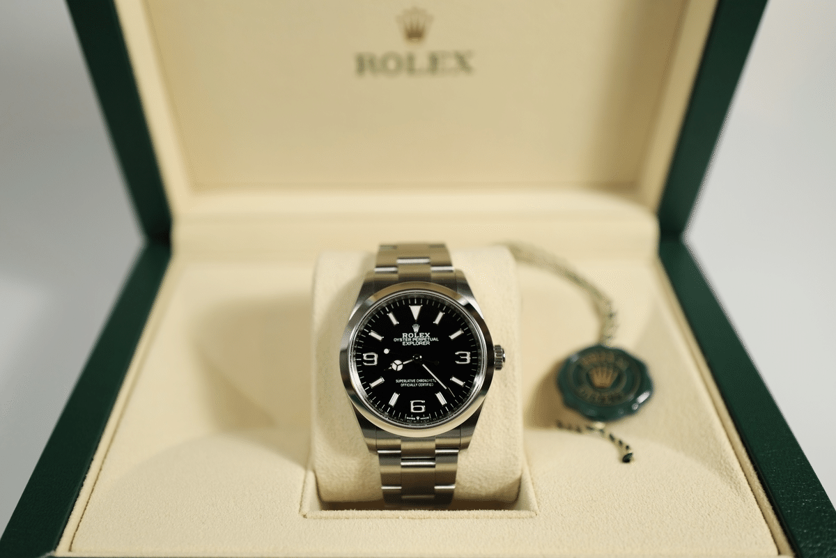 2022年3月購入!!Ref.124270「ロレックスエクスプローラー1」正規 2022年3月購入!!Ref.124270「ロレックスエクスプローラー1」正規
