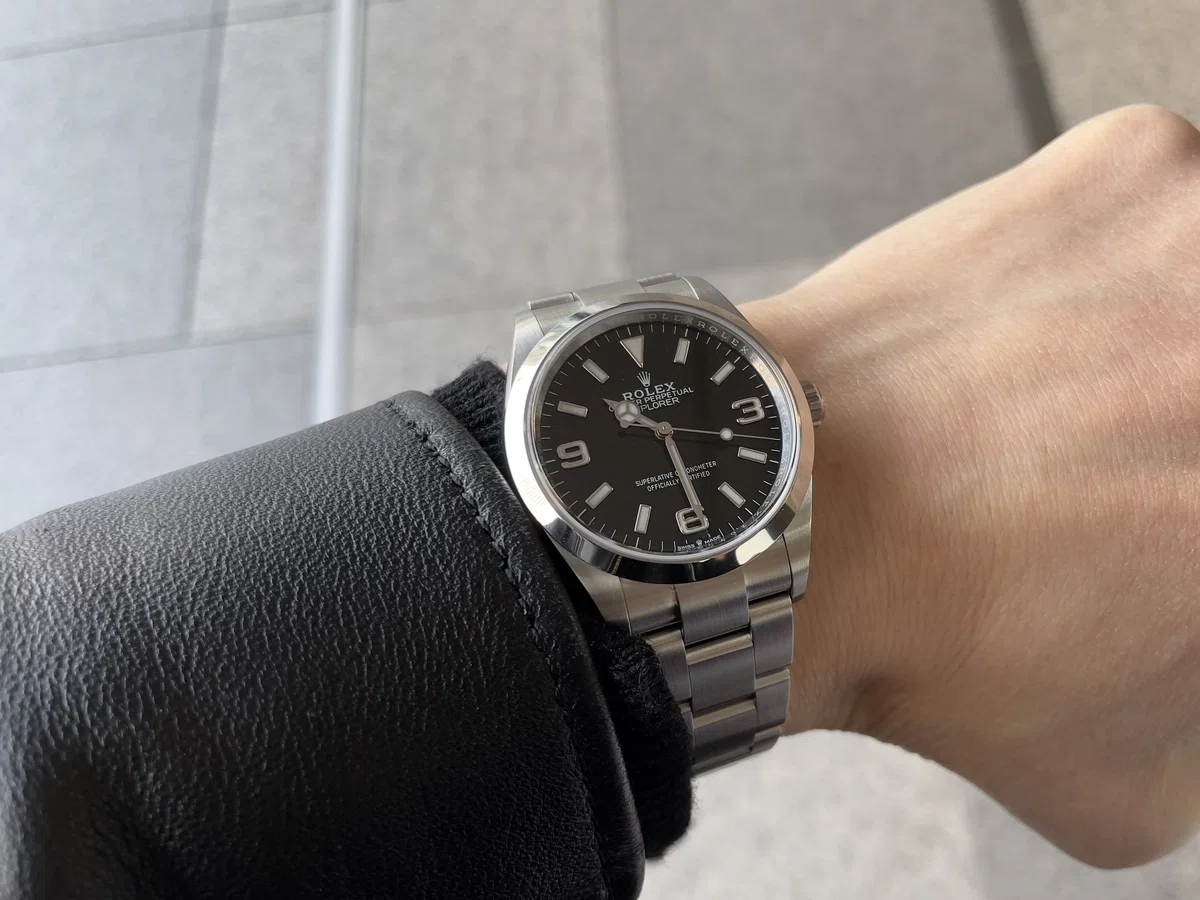2022年3月購入!!Ref.124270「ロレックスエクスプローラー1」正規店購入