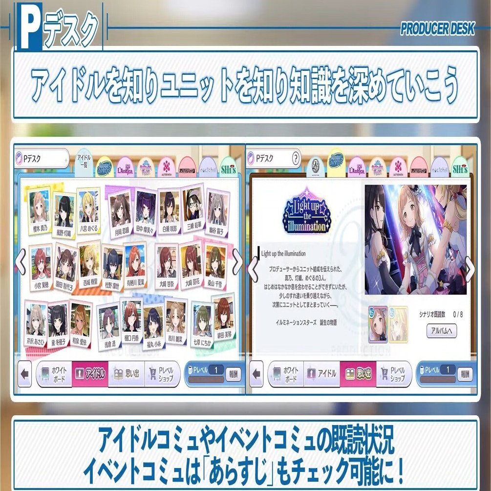 Pデスクの背景越しに思い出を振り返る Tiedap Note