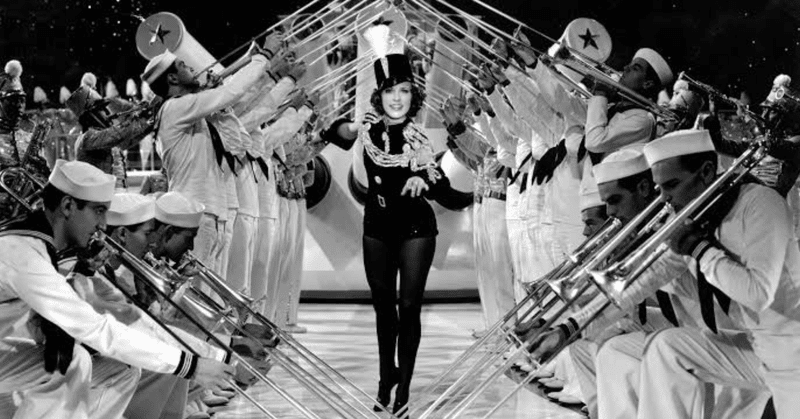 『踊るアメリカ艦隊』（1936年・MGM・ロイ・デル・ルース）