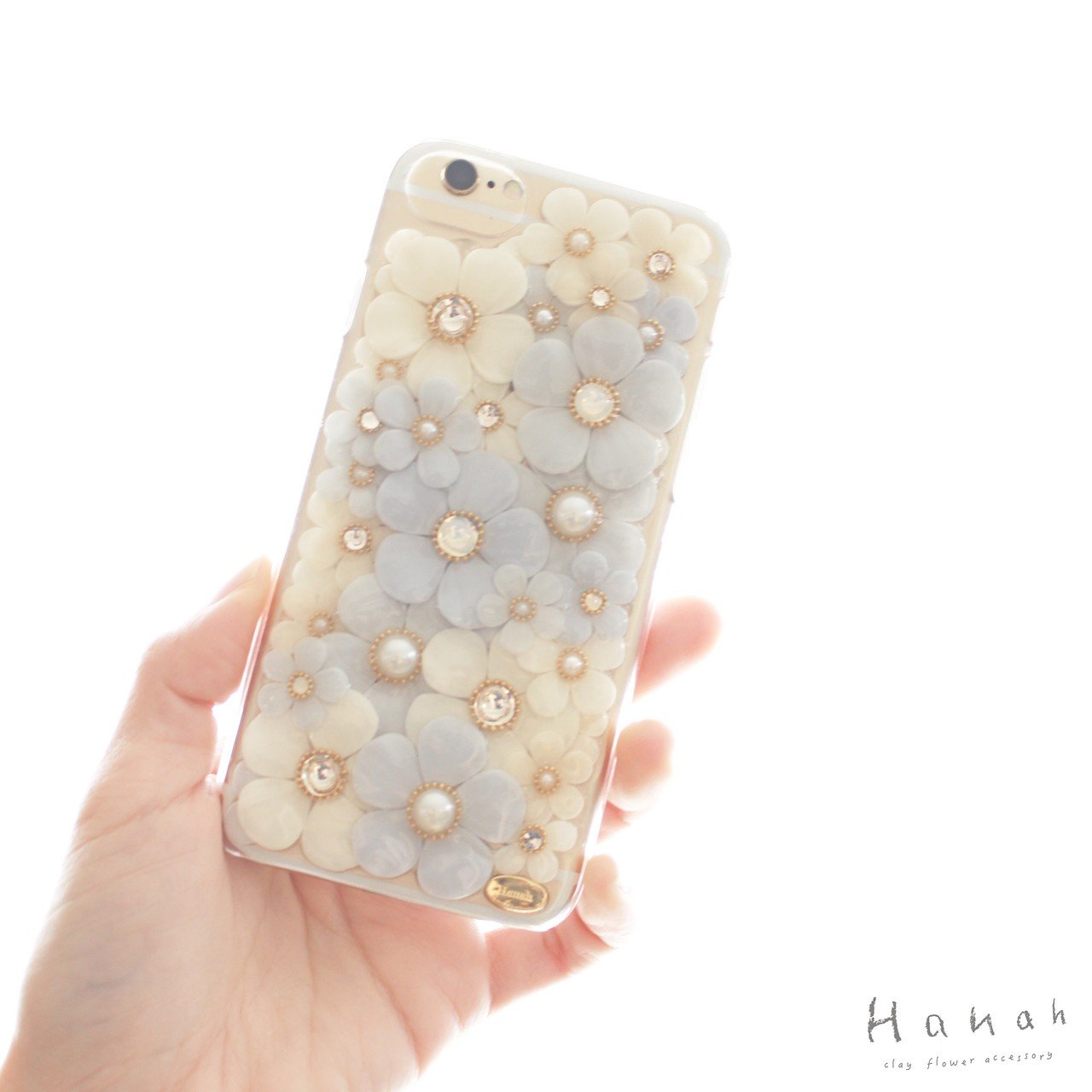 ワークショップ Hanahさんのお花畑スマホケースデコレーション 作品撮影会 神戸 Minne ミンネ
