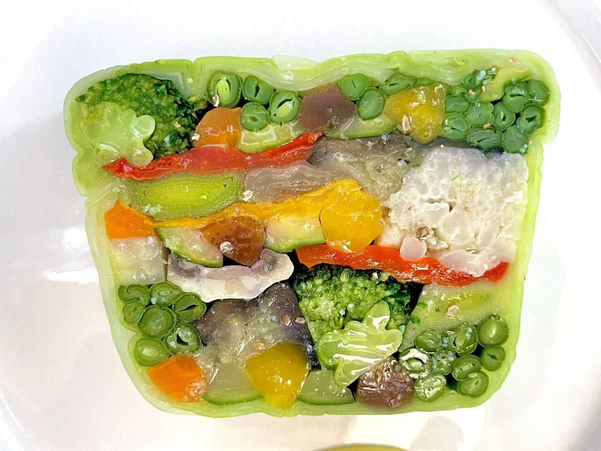 春のおもてなしフレンチ・野菜のテリーヌ|chef ichi