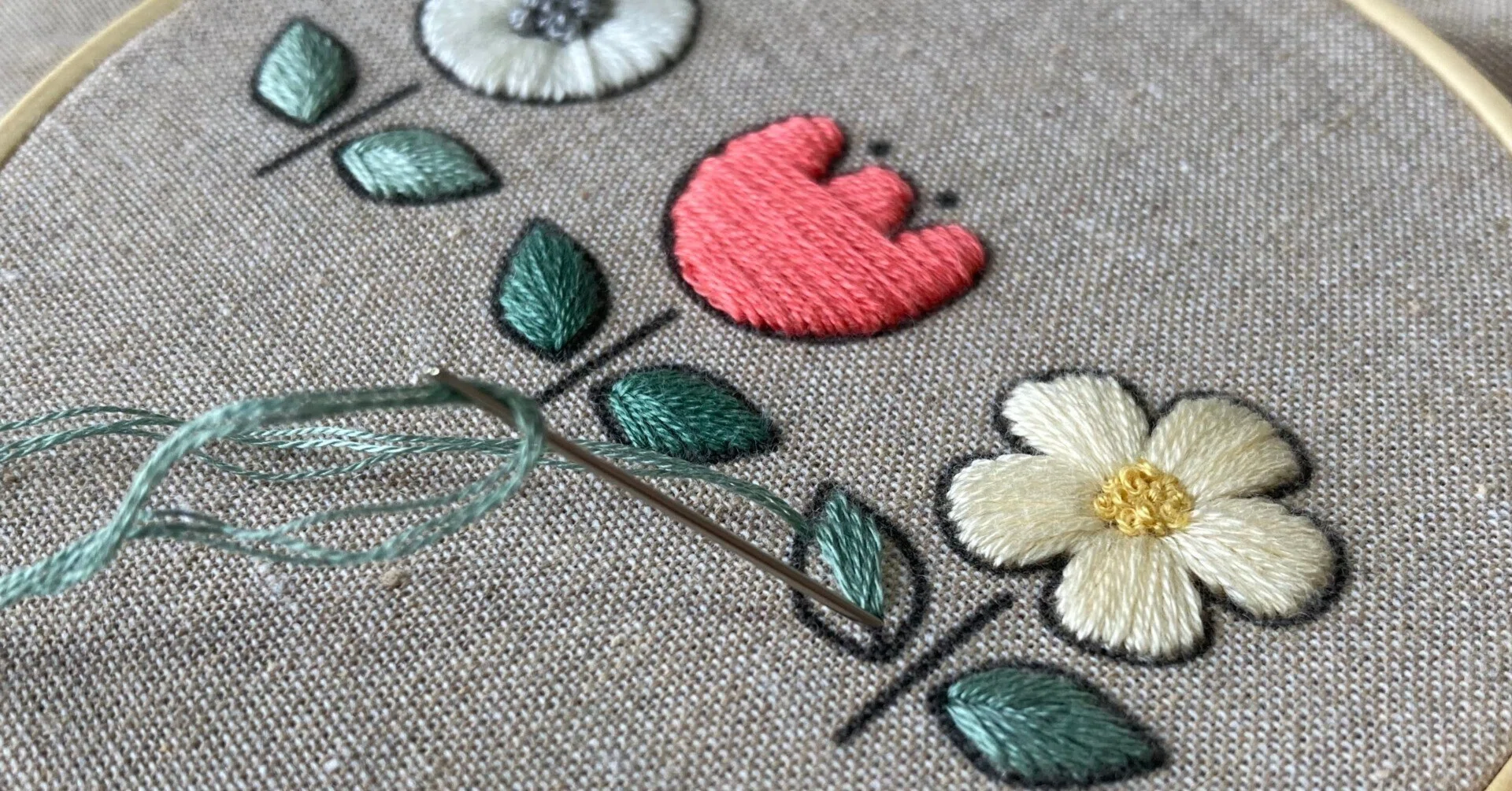 刺繍枠を入れる巾着が欲しくて作ってみた（制作の裏話）｜はなこまち