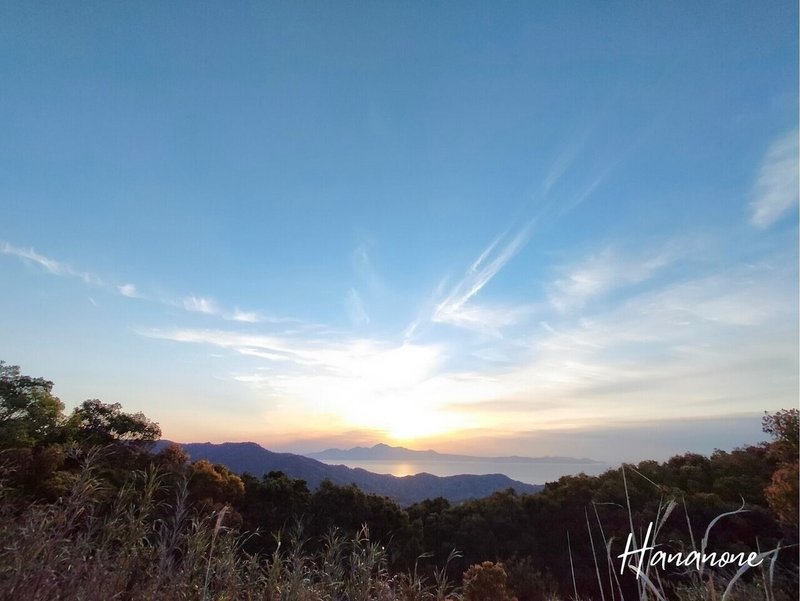 雲仙普賢岳朝日2