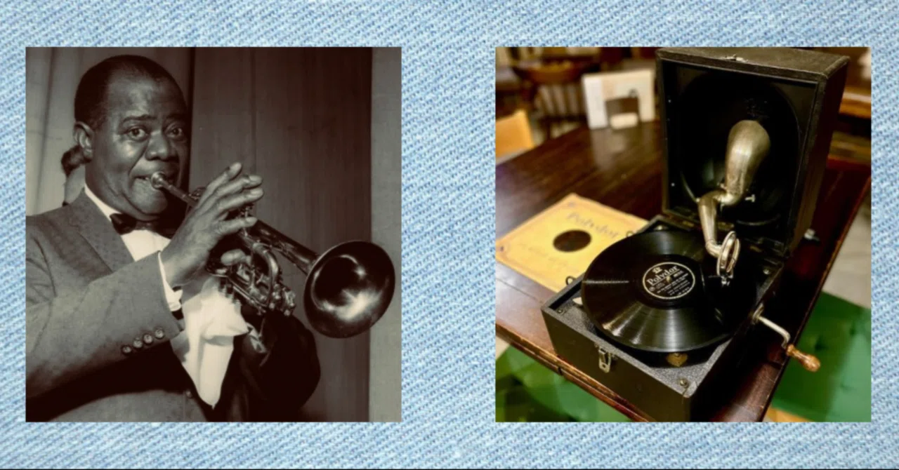 On The Sunny Side of Street/Louis Armstrong Recorded in Paris
