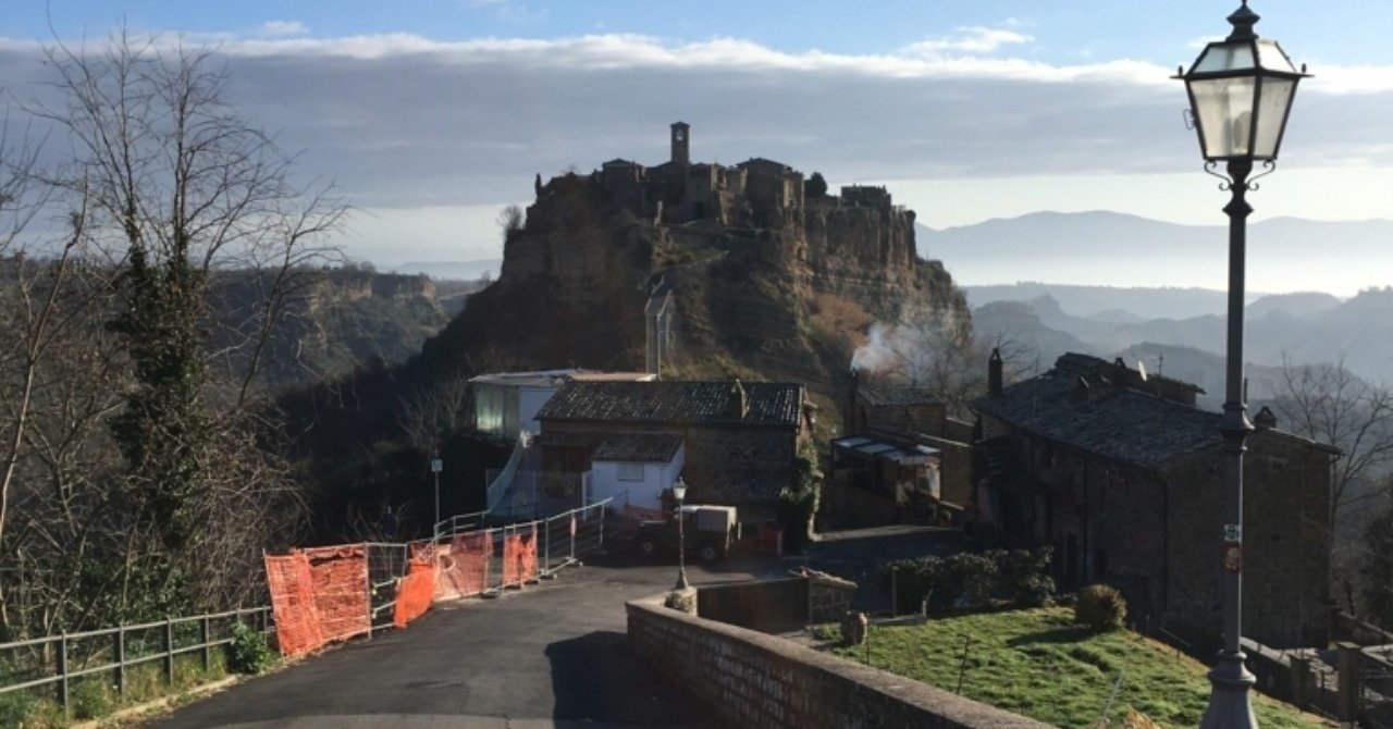 チヴィタ ディ バーニョレージョ Civita Di Bagnoregio への行き方 ちぼ Note チヴィタ ディ バーニョレージョ Civita Di Bagnoregio への行き方 ちぼ Note