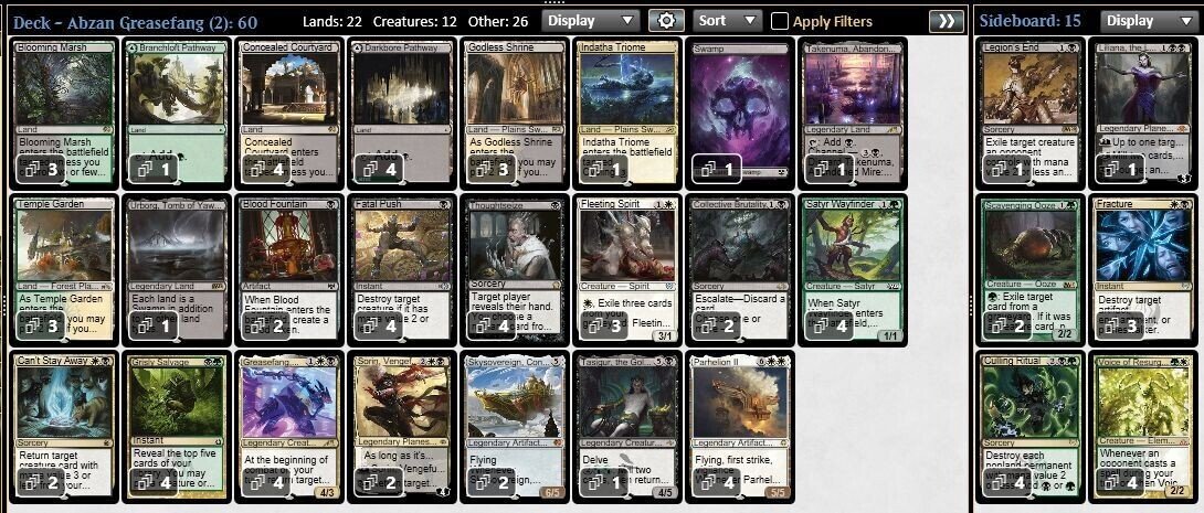 Magic: The Gathering】パイオニアのデッキの話【パイオニア】｜けい