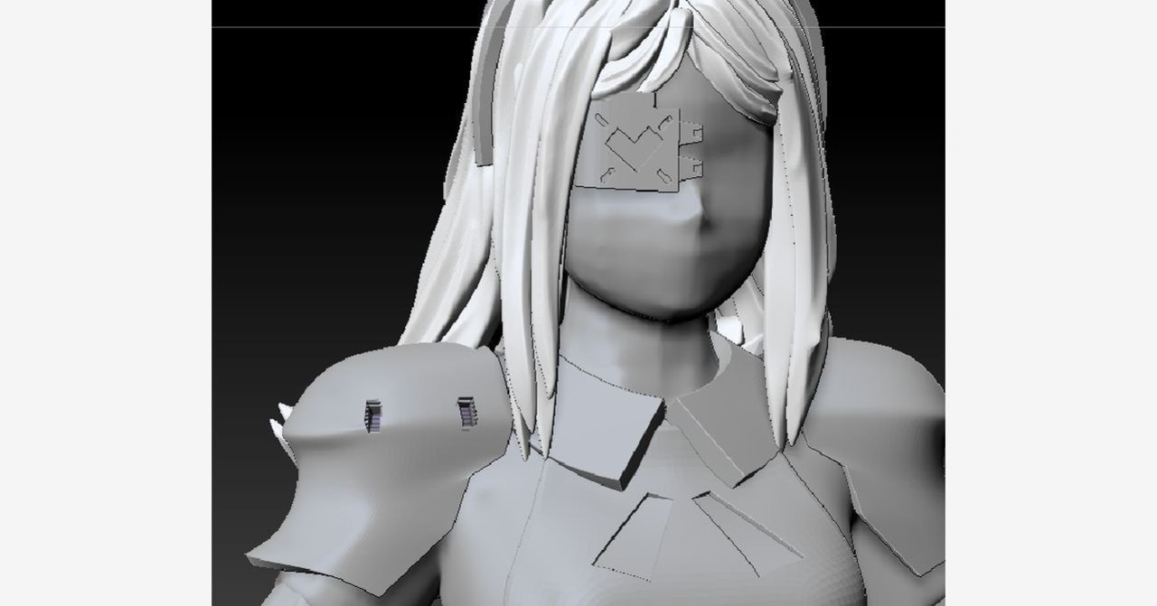 Zbrushは膨らますより凹ますほうが大変 (Zbrush練習 8)｜大和 司