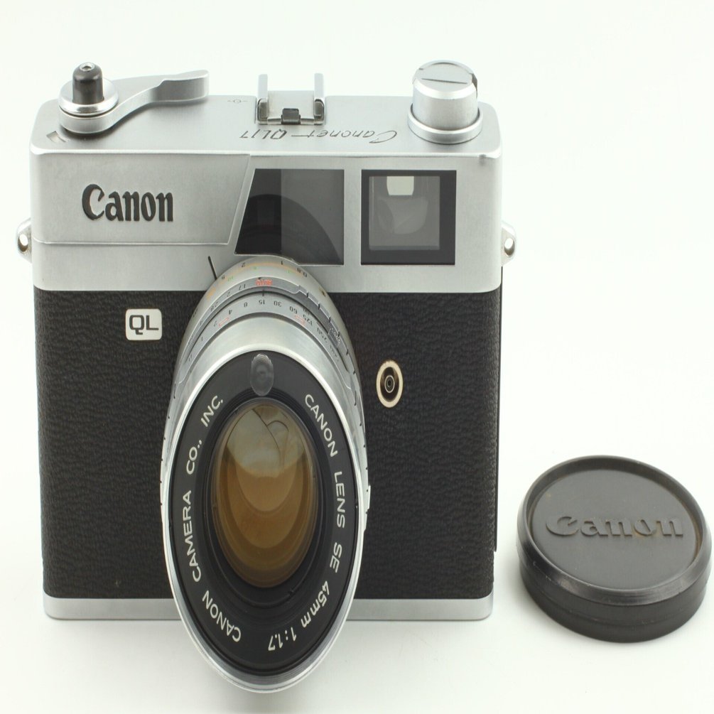 Canon Canonet QL17の分解｜フィルムカメラ修理のアクアカメラ