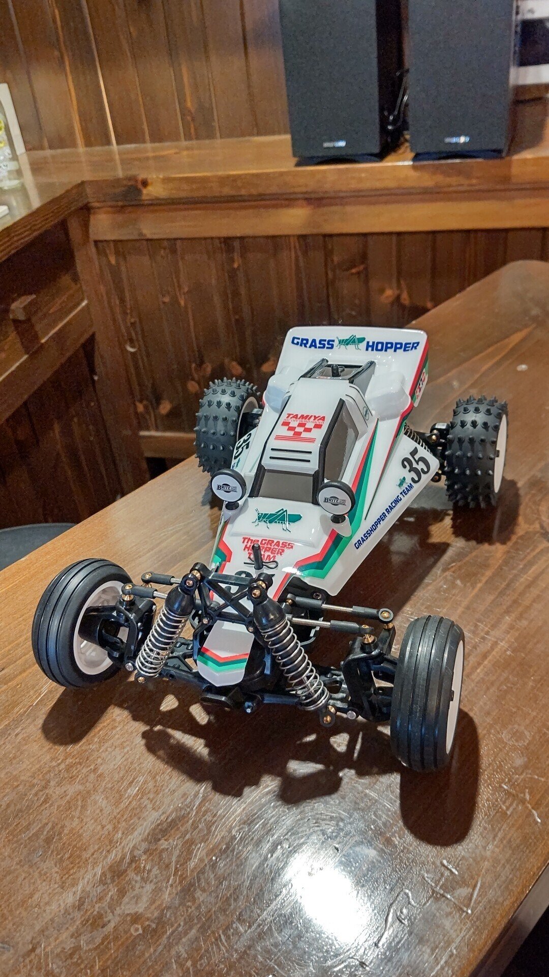 マイマシン第二弾!タミヤ伝説のバギー!『グラスホッパー』が大地を マイマシン第二弾!タミヤ伝説のバギー!『グラスホッパー』が大地を