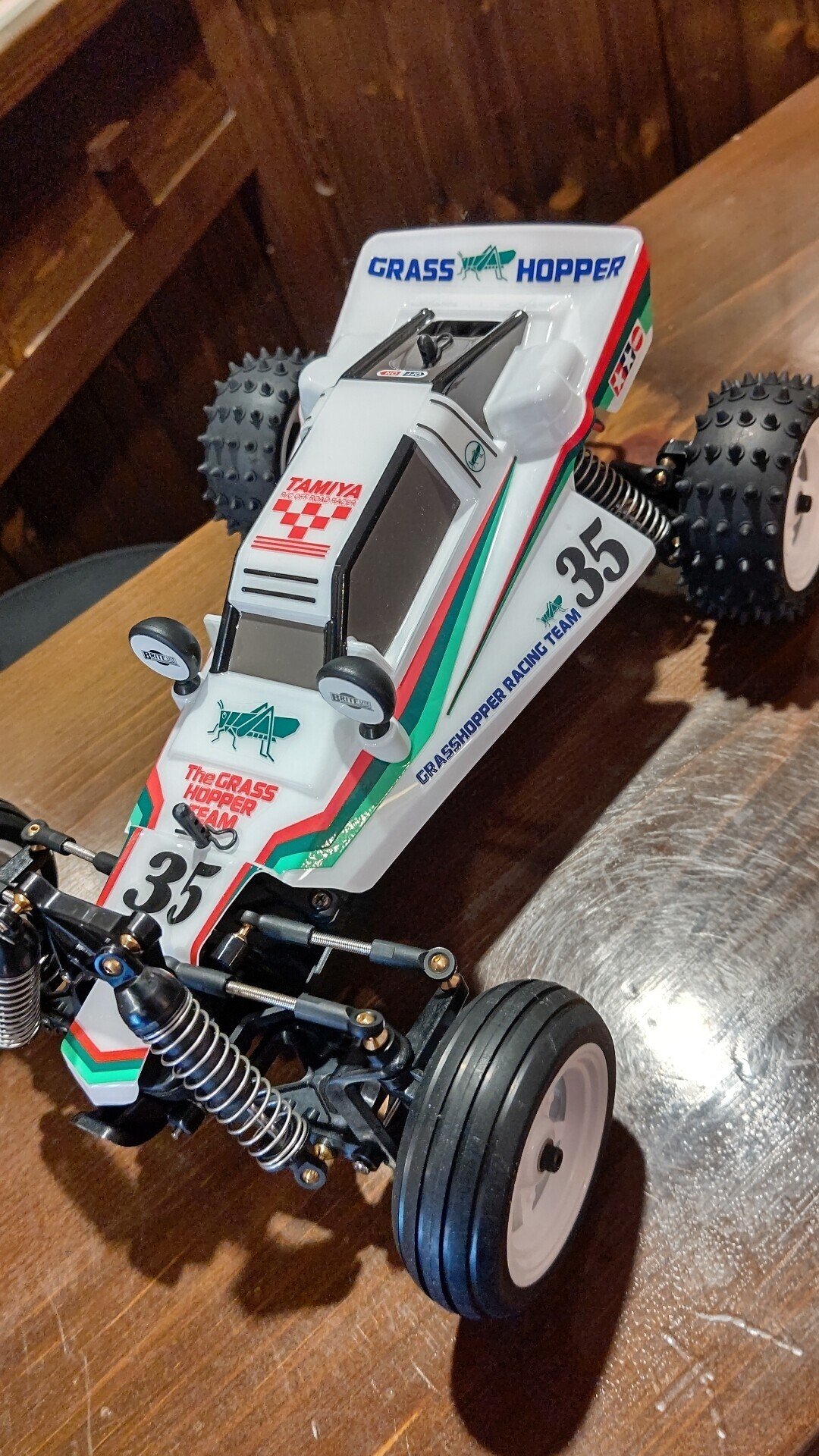 マイマシン第二弾！タミヤ伝説のバギー！『グラスホッパー』が大地を