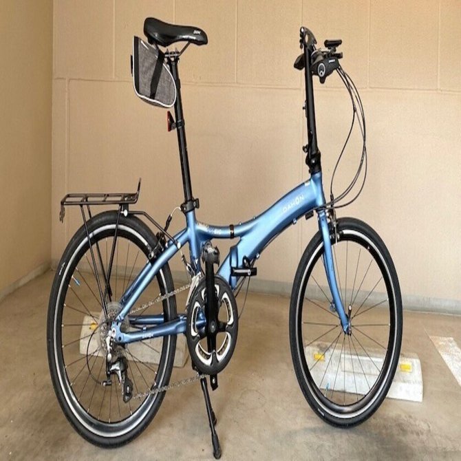 DAHON Visc EVO カスタムパーツを紹介します。｜りんぐす