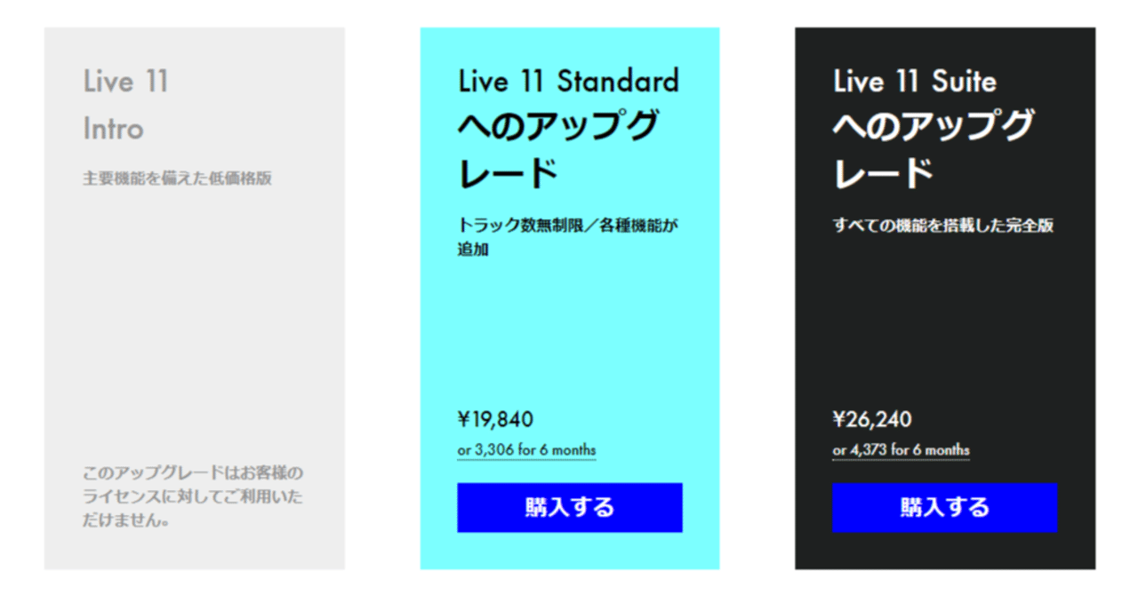 通販オフィシャルストア ableton Live 11 Suite UPG from Live Lite