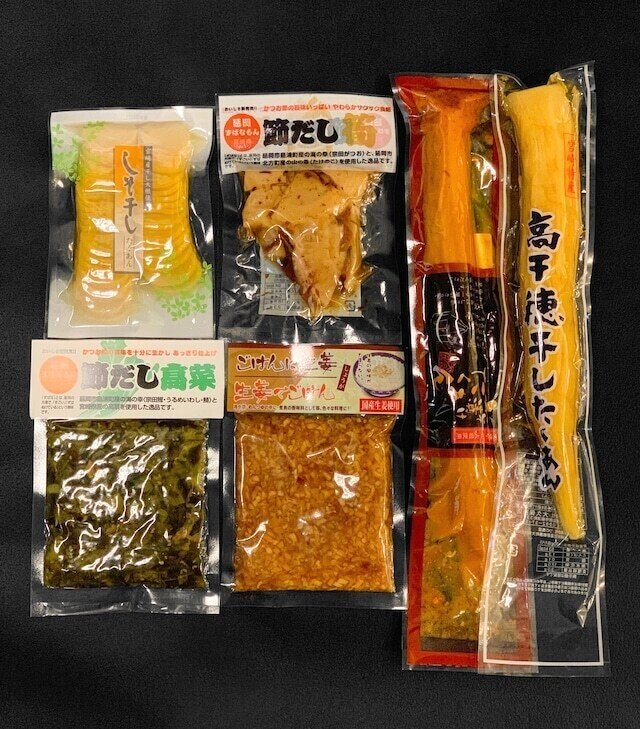 セット人気漬物 大久保つけものごはんのお供セット♪♪人気の漬物ばかりが入った