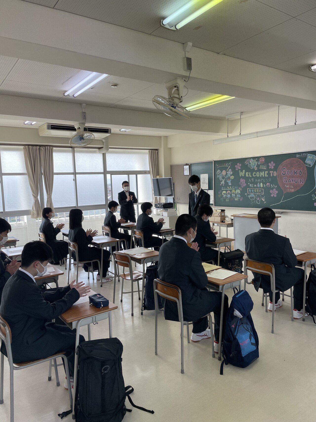 入学式（2022/04/11)｜聖光学院高校普通科進学探究コース（福島