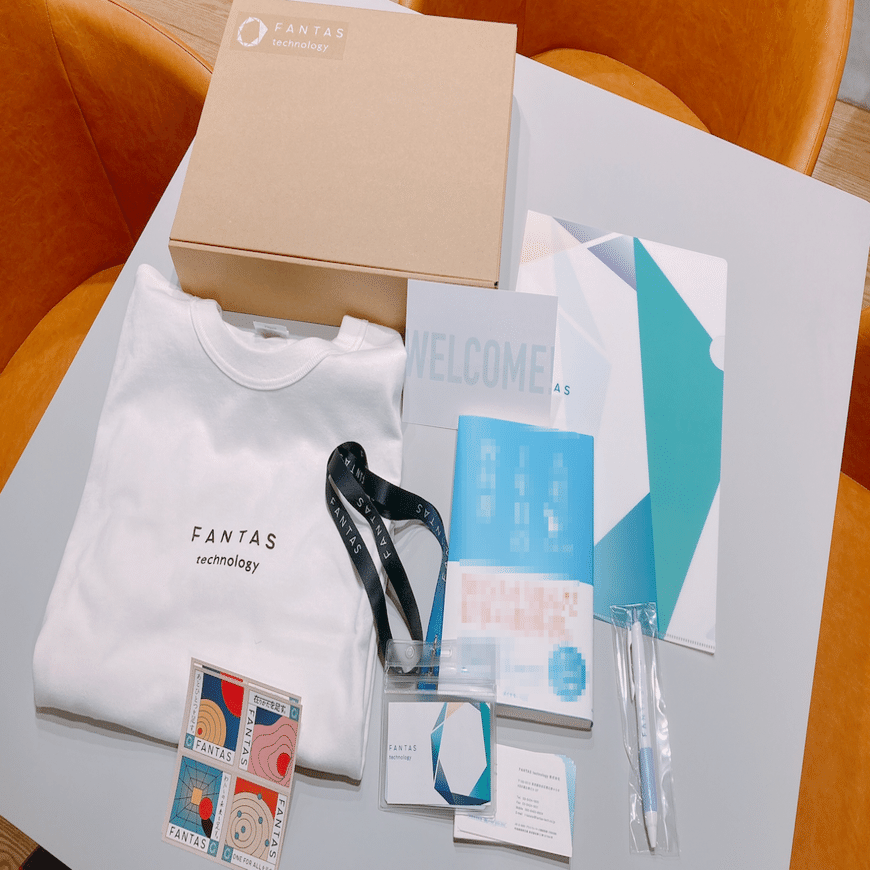 入社初日から「FAN」になっていただくための体験を〜Welcome Boxで歓迎