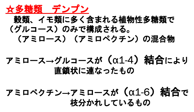 生化学 糖質の構造と機能|はにわ☆の頭の中