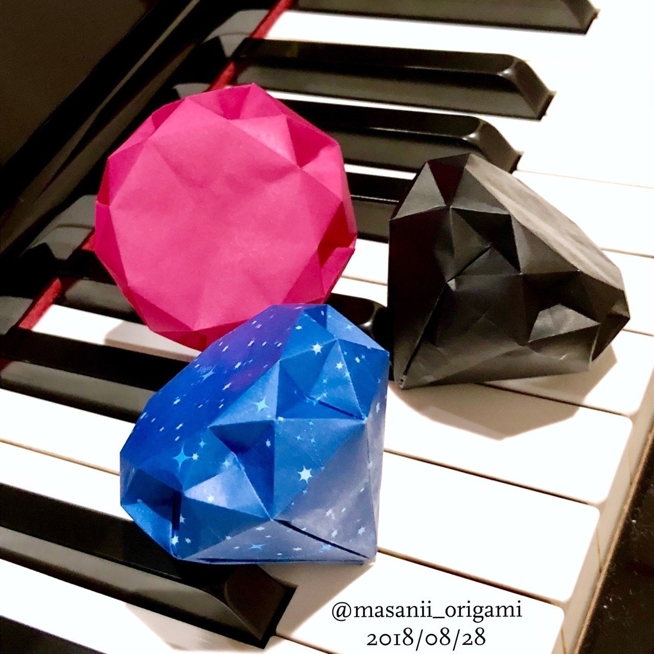 折り紙ダイヤモンドに挑戦 Abrahamさんのyoutubeより まさにぃ Note 折り紙ダイヤモンドに挑戦 Abrahamさんのyoutubeより まさにぃ Note