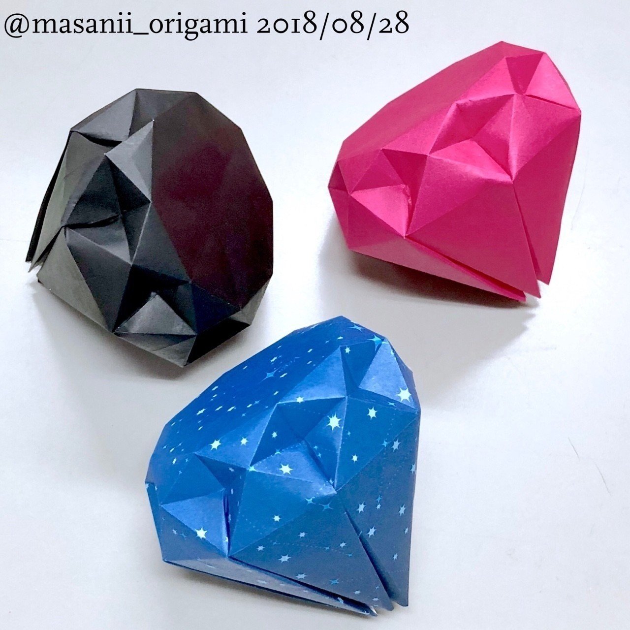 折り紙ダイヤモンドに挑戦 Abrahamさんのyoutubeより まさにぃ Note 折り紙ダイヤモンドに挑戦 Abrahamさんのyoutubeより まさにぃ Note
