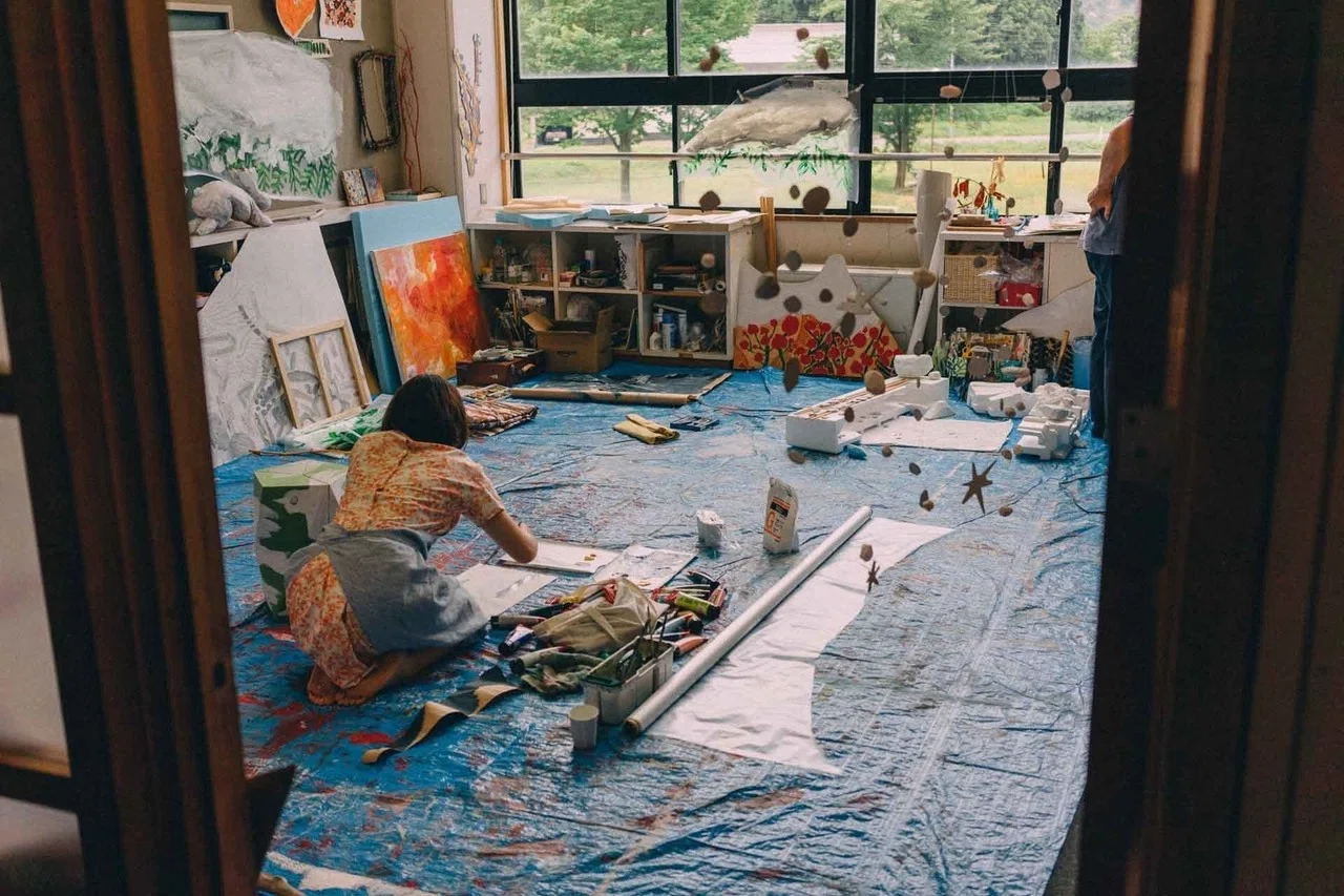 目の前の風景がそのまま絵になるということ<絵描き・吉田真理>|三浦