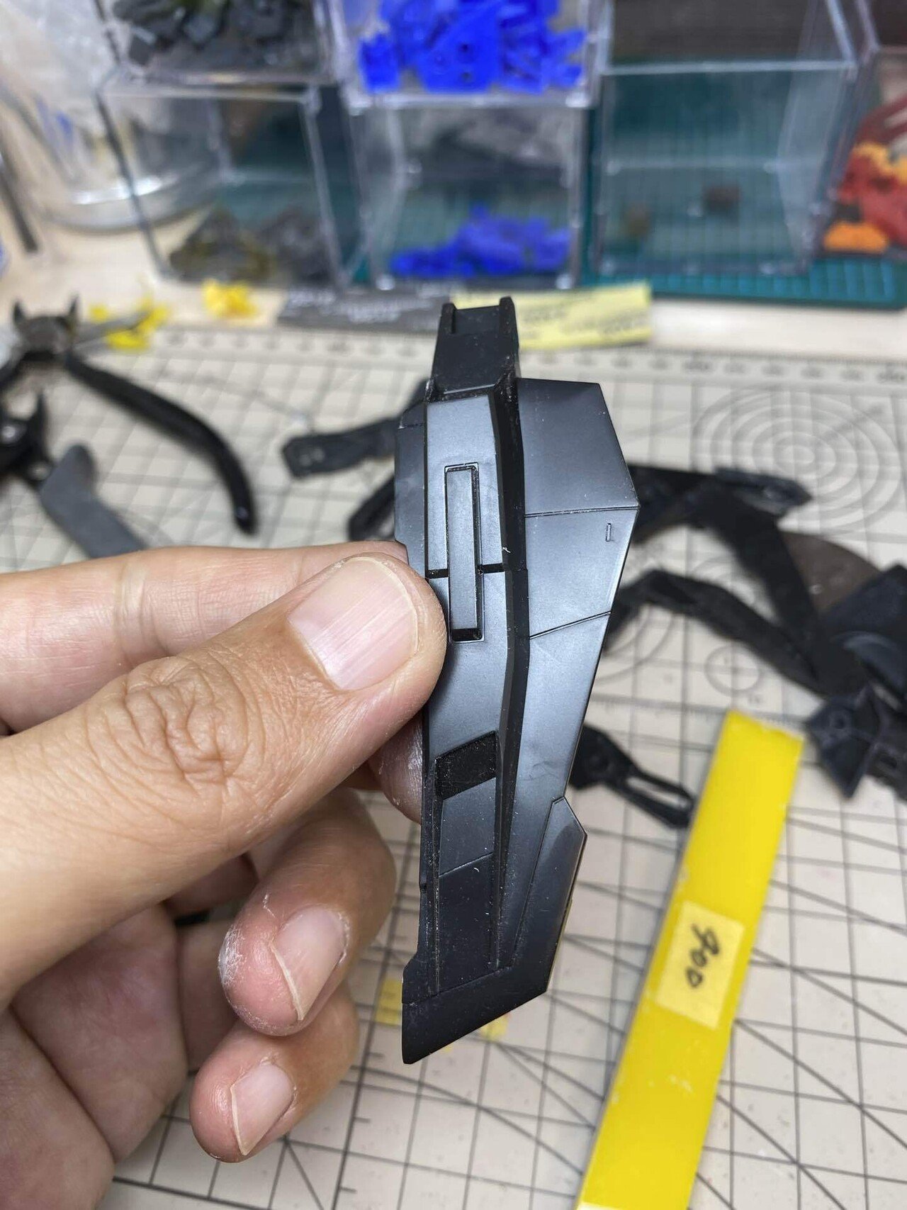 ゼロから始めるエアブラシ塗装(HGUC MSZ-006制作記 vol.3 バック