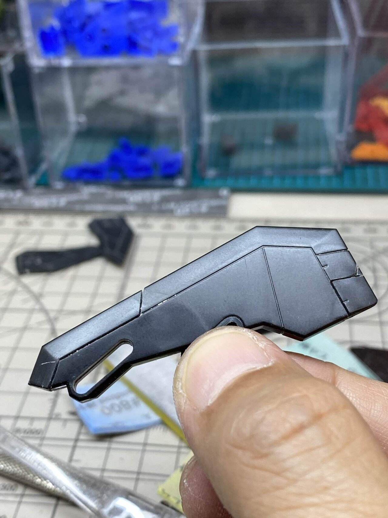 ゼロから始めるエアブラシ塗装(HGUC MSZ-006制作記 vol.3 バック