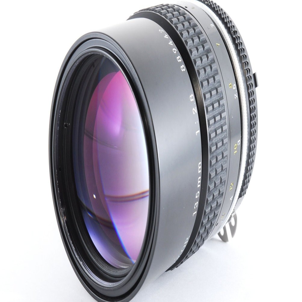 ニコンレンズ Ai‐S Nikkor 135mm F 2.8 レンズ - カメラ