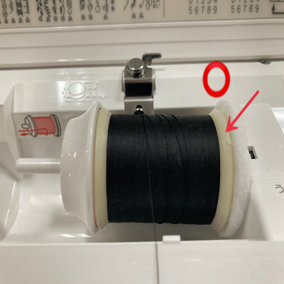 ミシンの練習 糸コマ押えの使い方 ソーイングスクエア Note