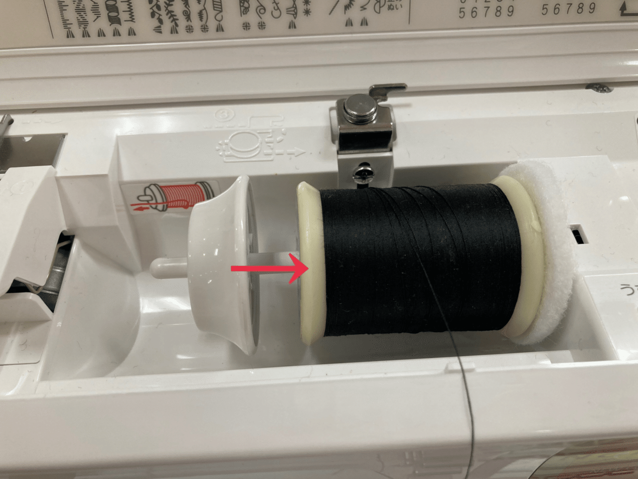 ミシンの練習 糸コマ押えの使い方 ソーイングスクエア Note ミシンの練習 糸コマ押えの使い方 ソーイングスクエア Note