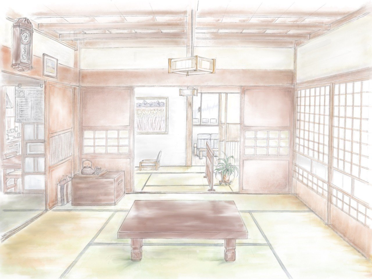 風景 背景スケッチ 8 30 ムナゾー イラスト Note 風景 背景スケッチ 8 30 ムナゾー イラスト Note