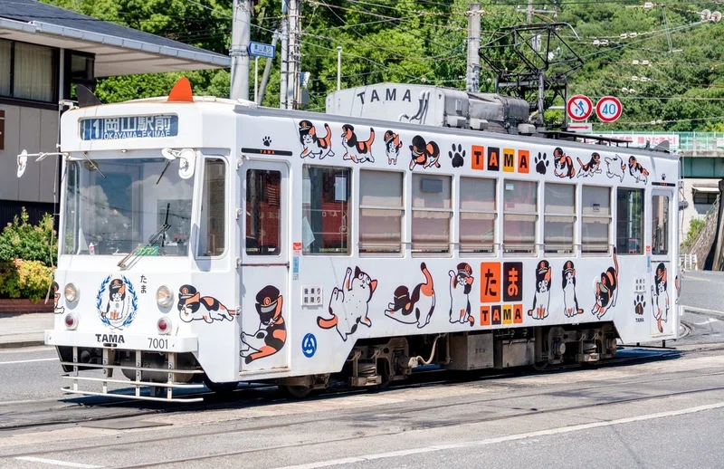 岡山市内で 個性的な路面電車を楽しむ ー たま電車 おかでんミュージアム 水戸岡鋭治デザイン ぷらいまり Note