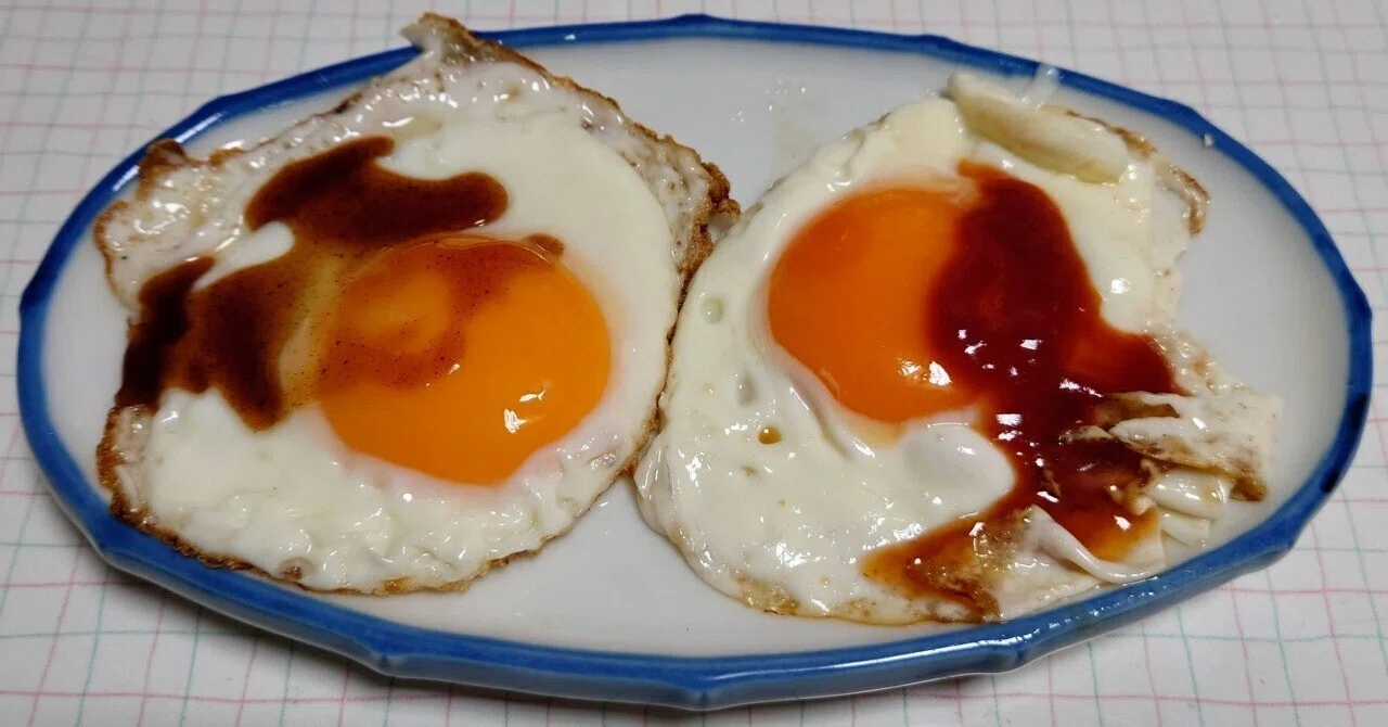 目玉焼き🍳にかけるのは？｜きむいさ