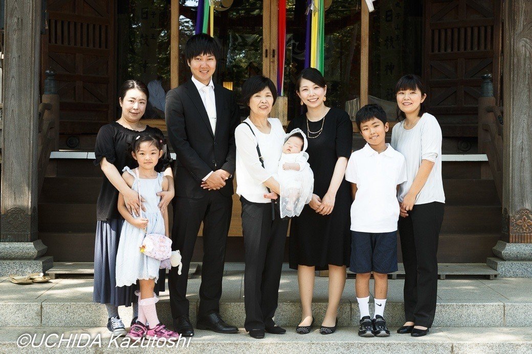 お宮参り 丸子山王日枝神社 内田和稔 Note